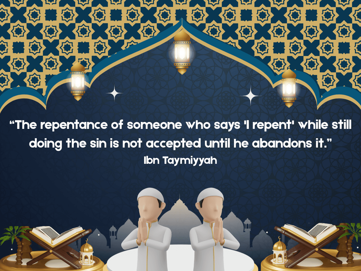 conditions for repentance to be accepted, conditions for repentance in Islam