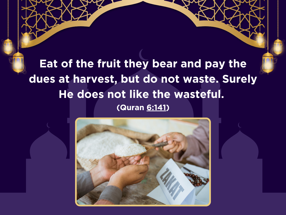 Zakat on agricultural produce, Zakat on farm produce, Zakat on crop