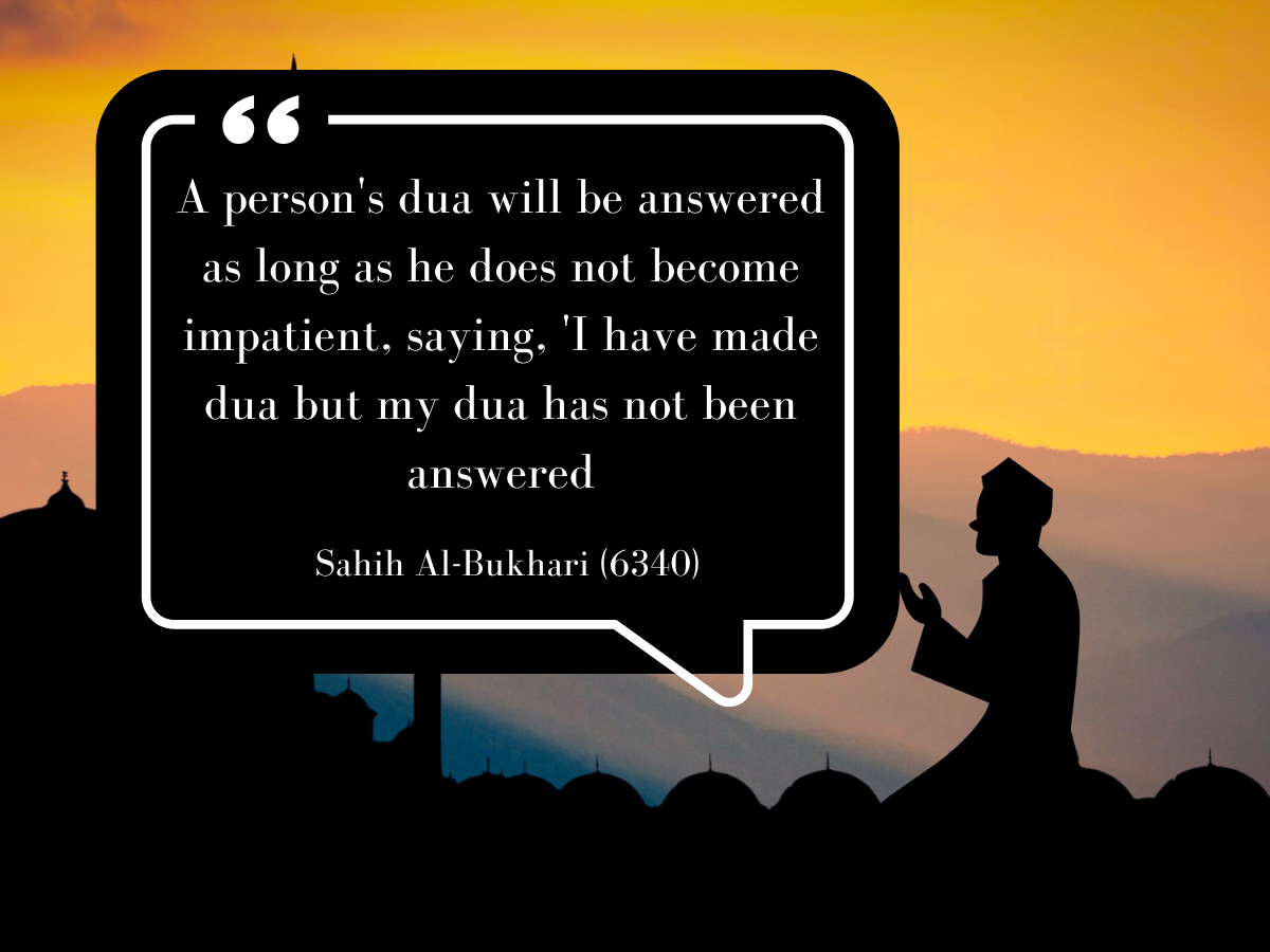 mistakes that prevent dua from being answered
