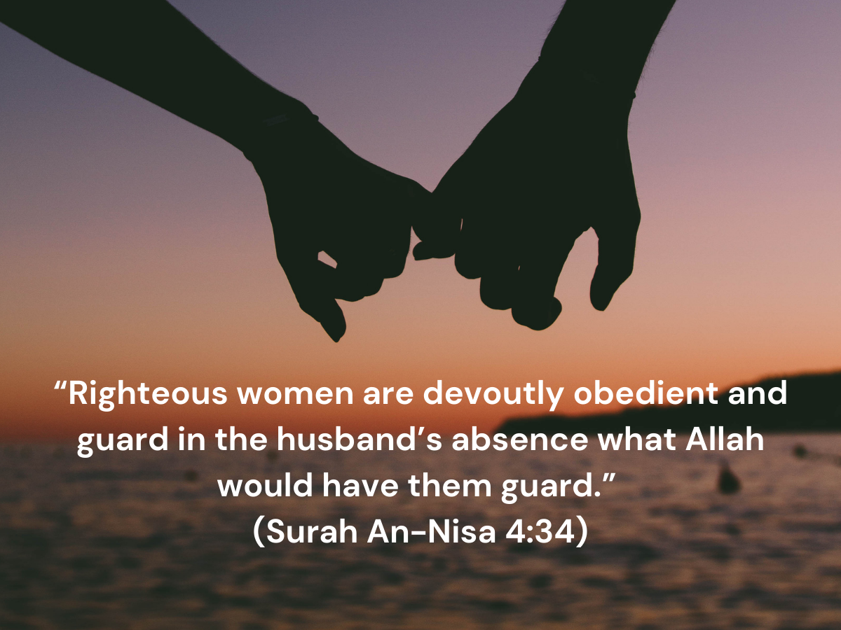 rights and duties between spouses in Islam, rights and duties between husband and wife